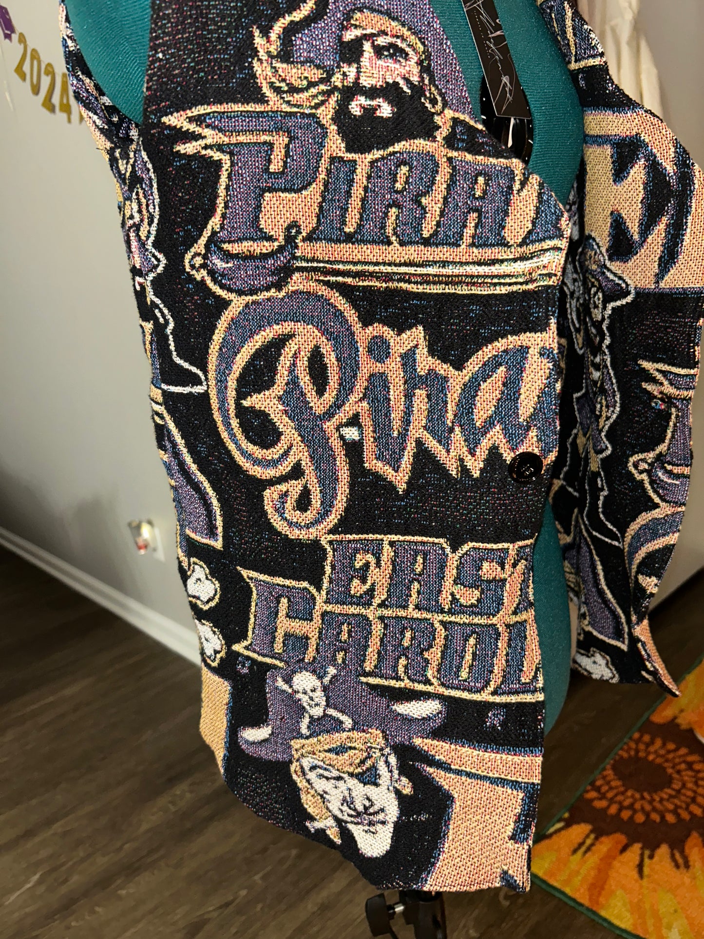 ECU pirates vintage vest